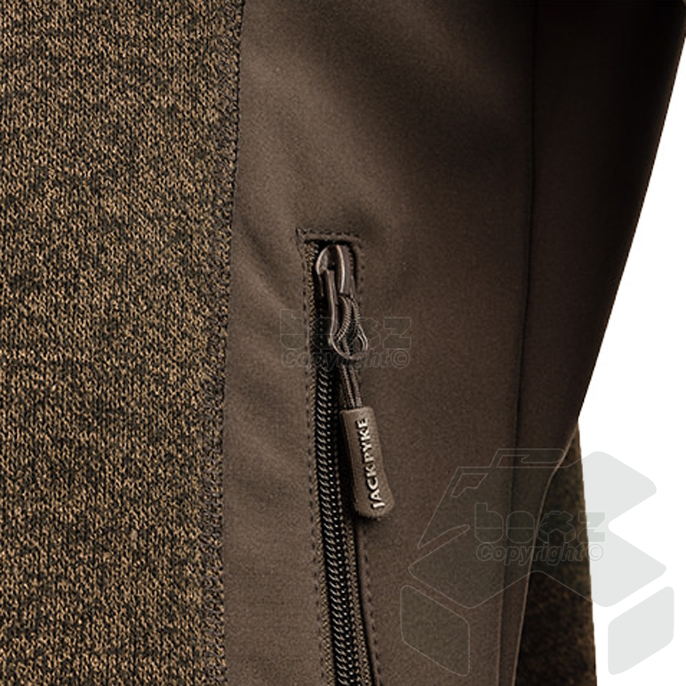 Thumbnail: Jack Pyke Weardale Knitted Jacket Brown