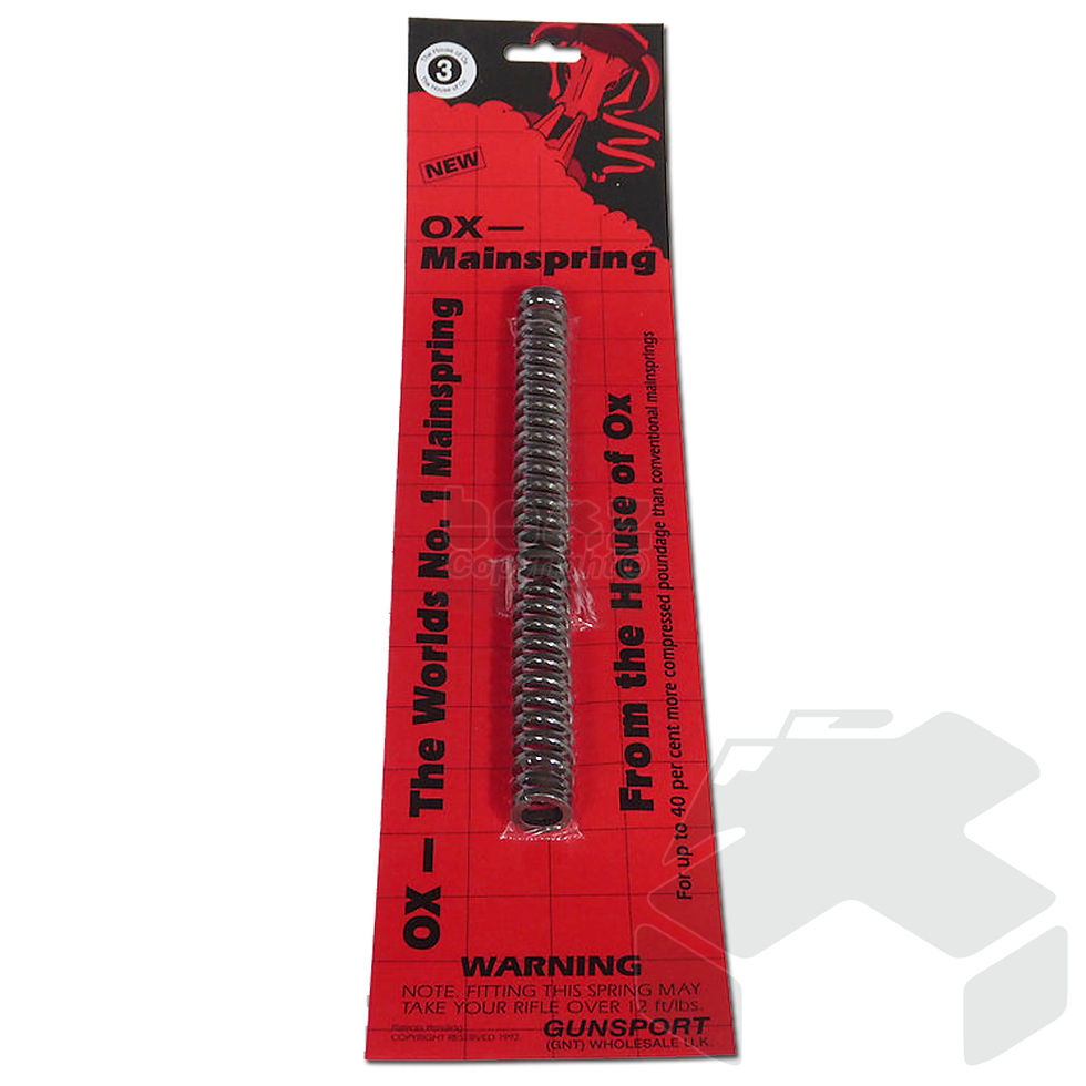 Ox Original Main Spring Airgun Spring Air Rifle Mainspring - Red No.3