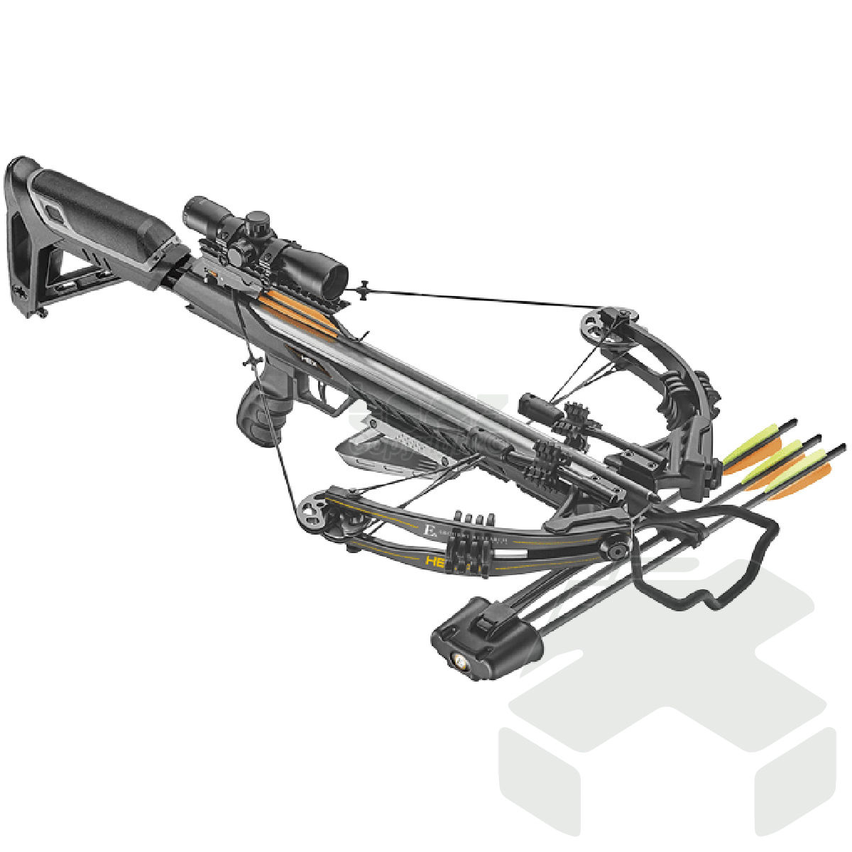 EK Archery HEX 400 Compound Crossbow - Black 210lbs