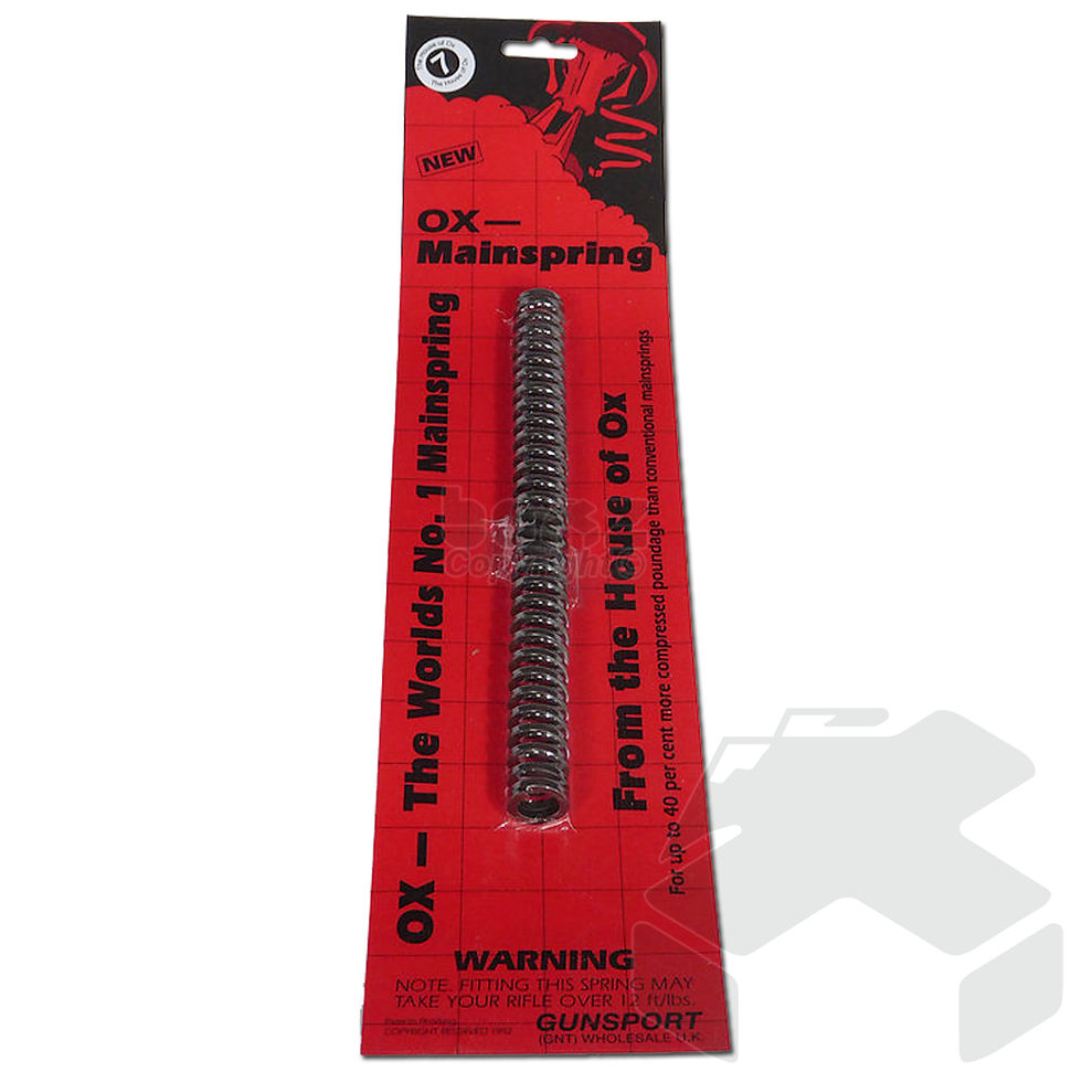 Ox Original Main Spring Airgun Spring Air Rifle Mainspring - Red No.7
