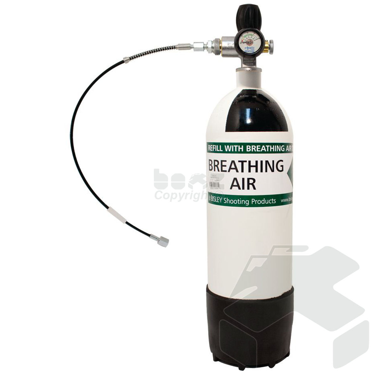 Bisley 300 Bar 5 Litre Airgun Charging PCP Air Cylinder Kit - Jubilee Valve