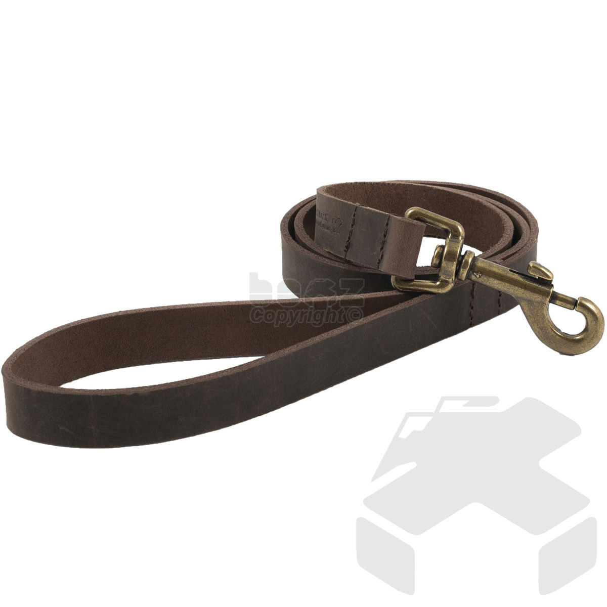 Bisley Dog Lead Heritage Leather Havana - 1.3m x 19mm
