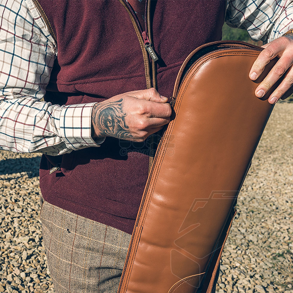 Thumbnail: Jack Pyke Leather Shotgun Slip Tan