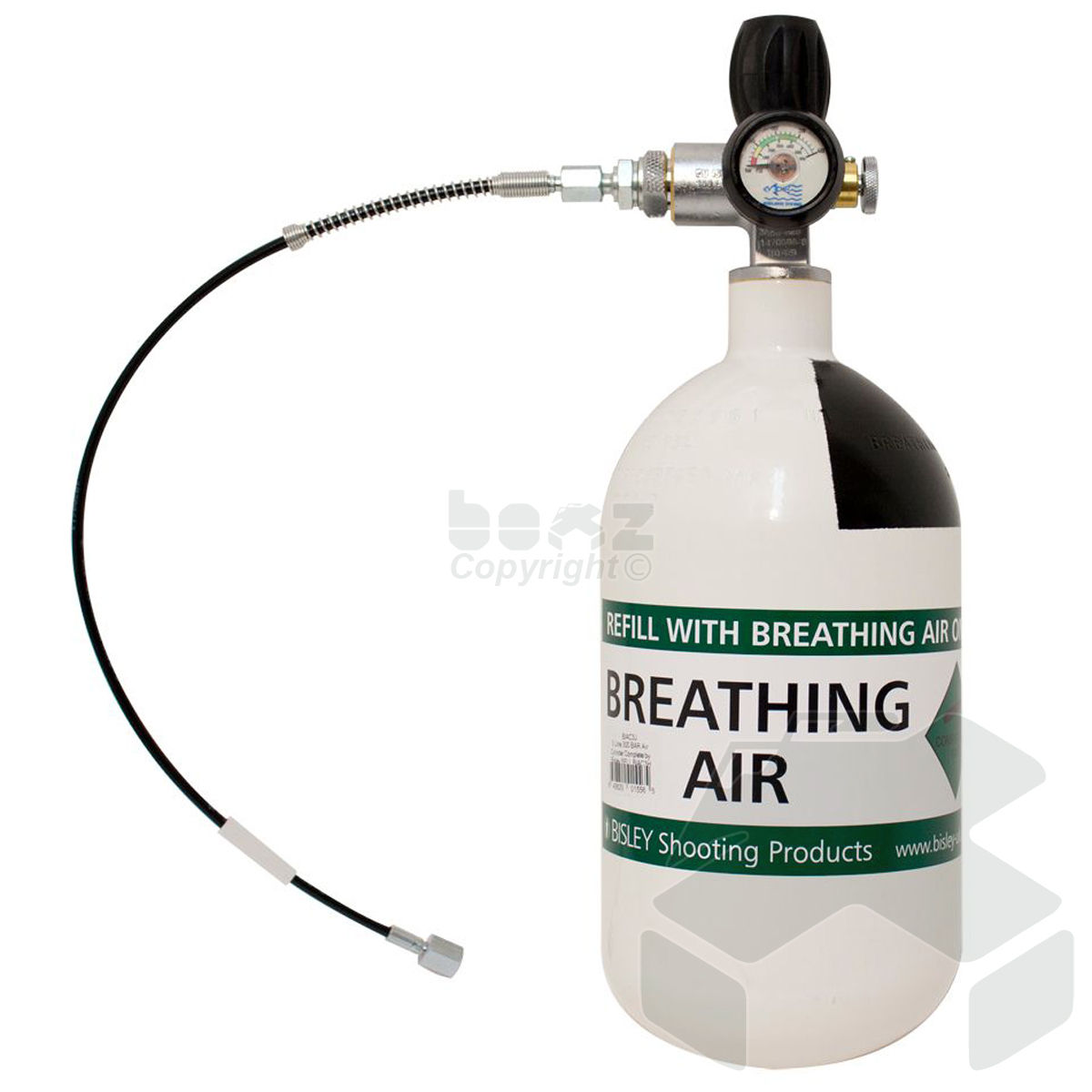 Bisley 300 3 Litre Dumpy Airgun Charging PCP Air Cylinder Kit - Jubilee Valve