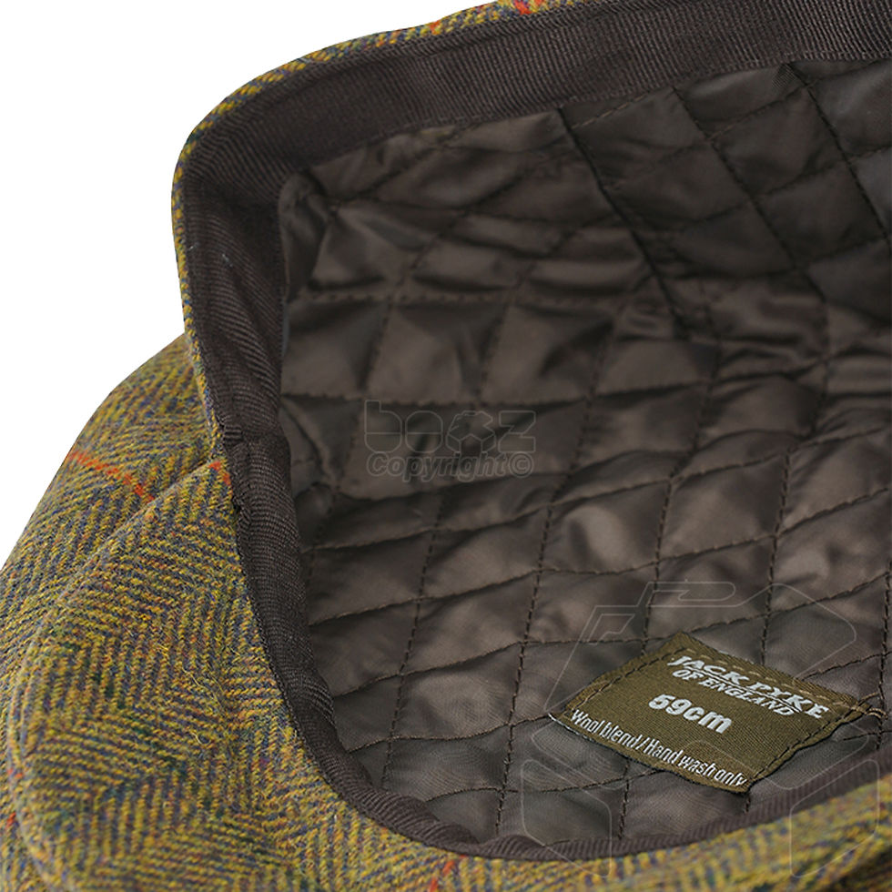 Thumbnail: Jack Pyke Junior Wool Blend Flat Cap