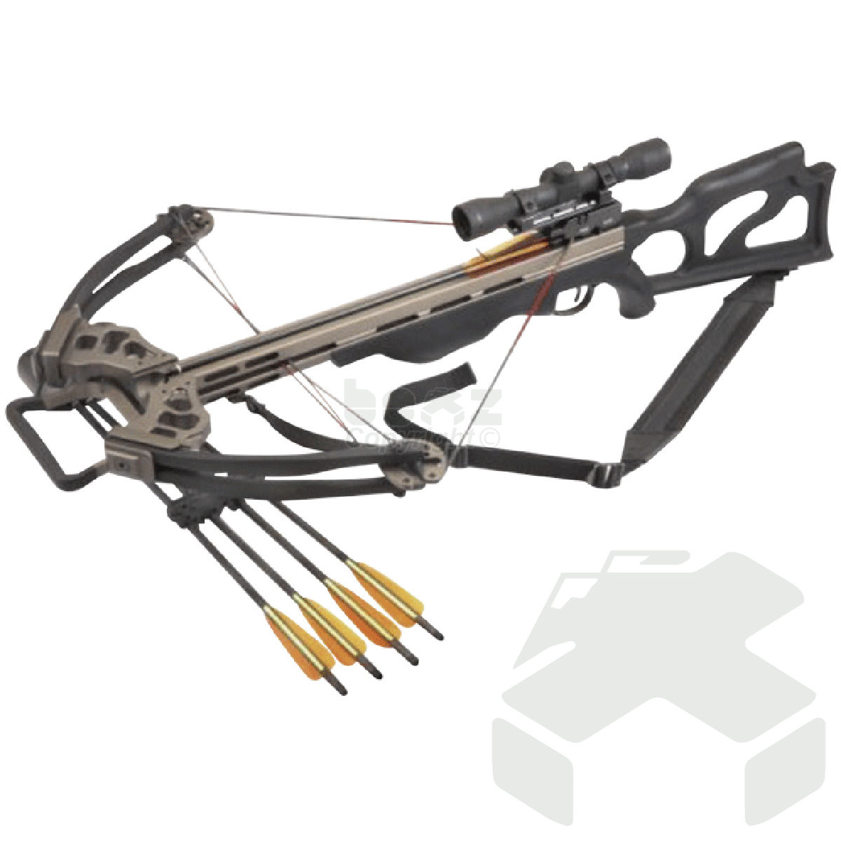 EK Archery Titan Compound Crossbow Kit - Black 200lbs