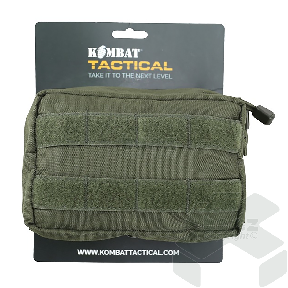Thumbnail: Kombat Small MOLLE Utility Pouch - Olive Green