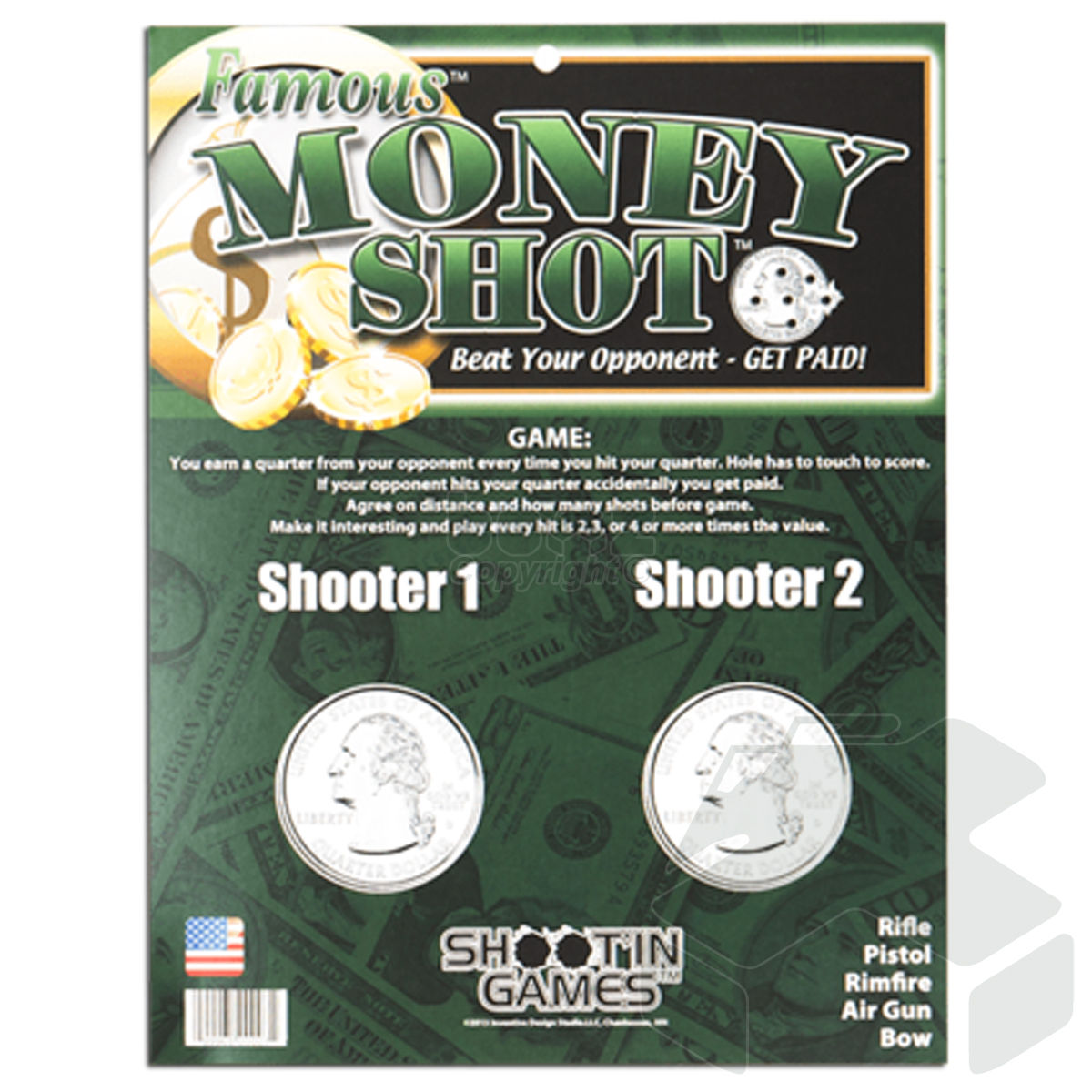 Woody's Famous Money Shot Card Target