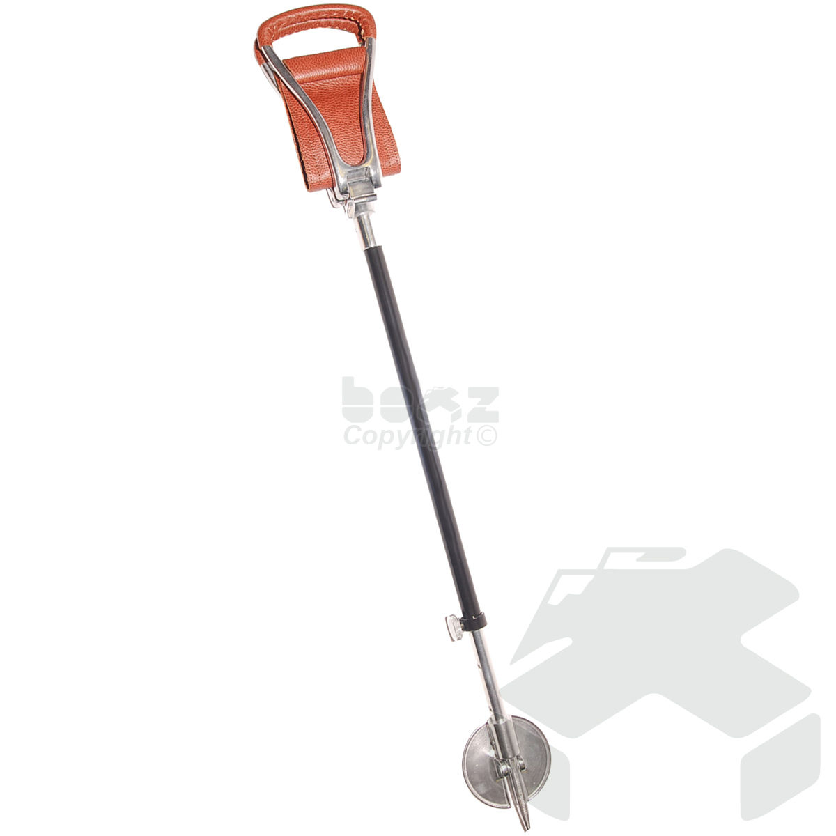 Gamebird H6LC Leather Handles Seat Stick Adjustable - X-Large Tan Leather Seat