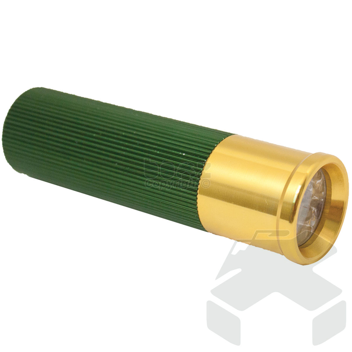 Bisley Cartridge Hunting Shooting 9-LED Torch - Green
