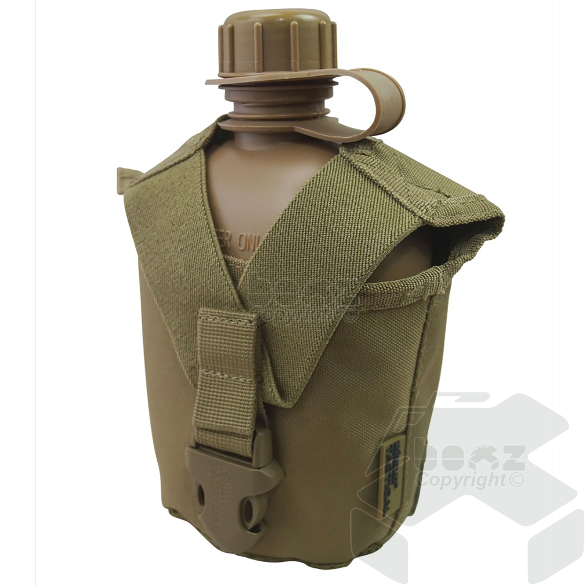 Kombat Tactical Water Bottle - Coyote