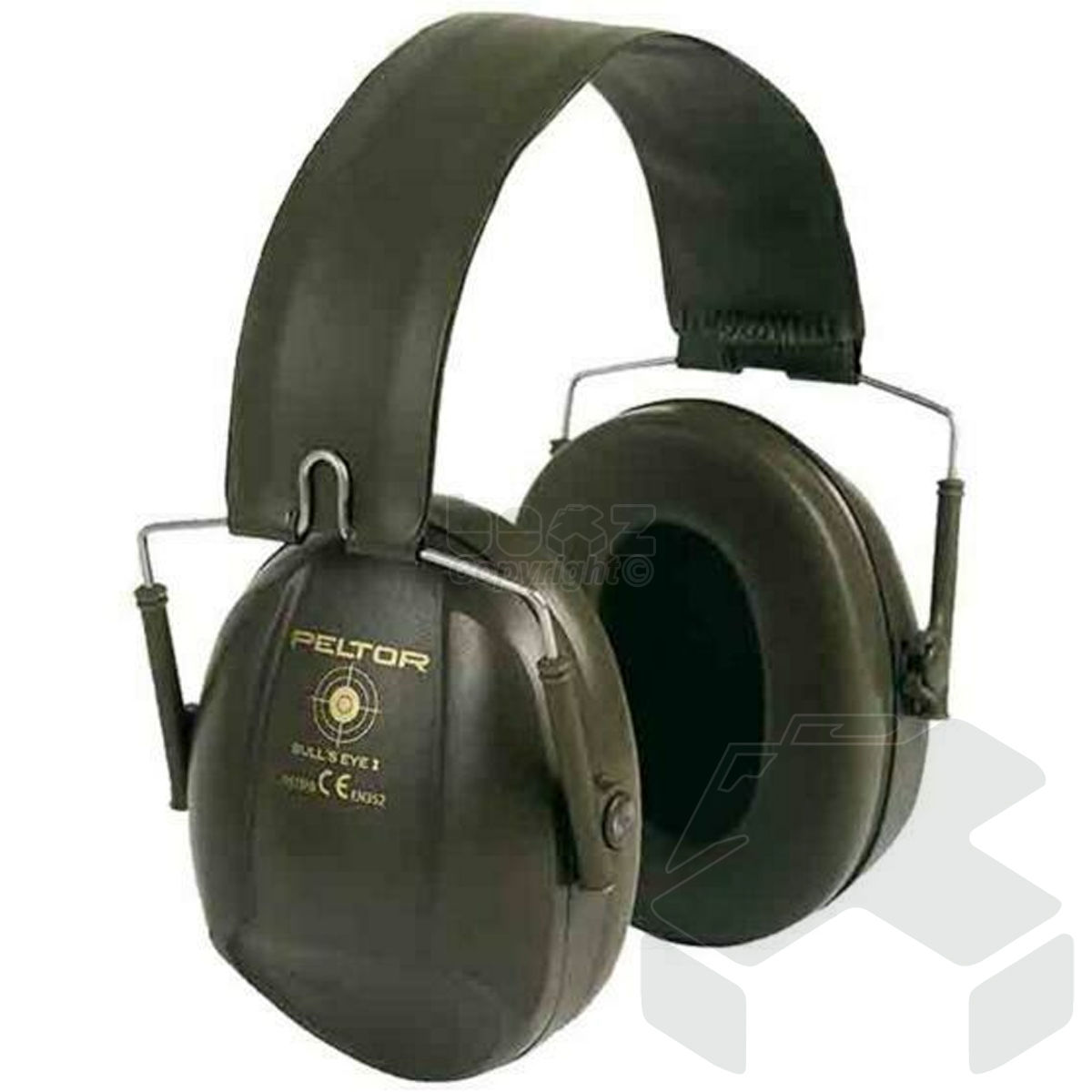 3M™ Peltor Bullseye I Earmuff - Shooting Ear Defenders - Green