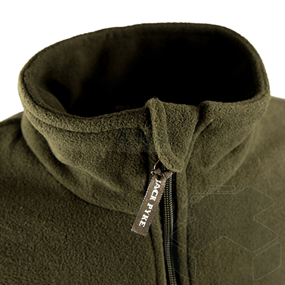 Thumbnail: Jack Pyke Pheasant Motif Fleece Pullover - Green