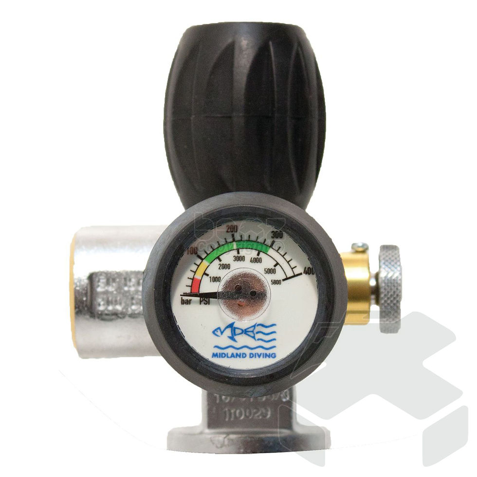 Thumbnail: Bisley 300 3 Litre Dumpy Airgun Charging PCP Air Cylinder Kit - Jubilee Valve