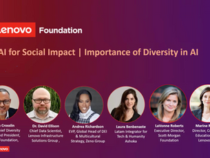 Lenovo AI for Social Impact Panel