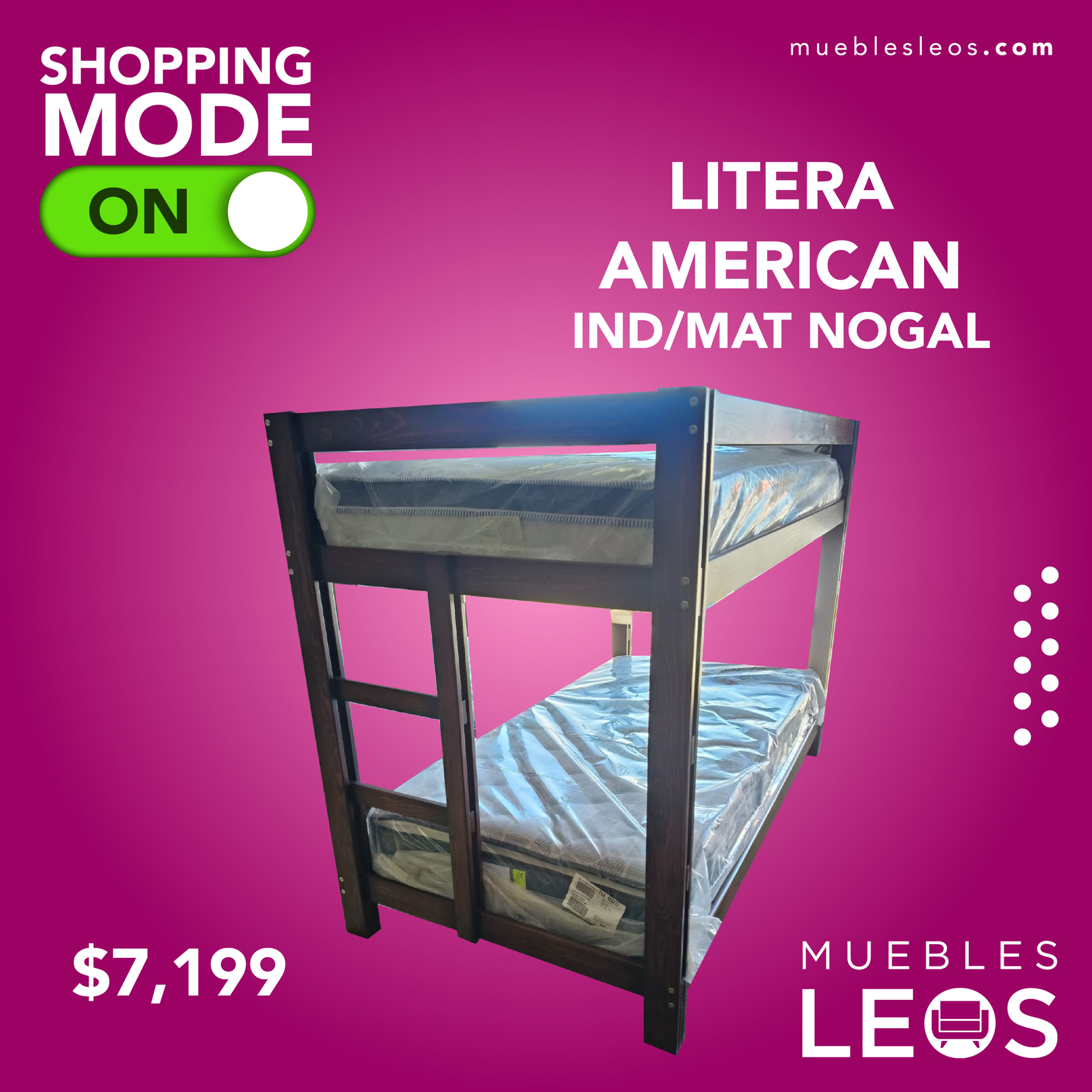 LITERA AMERICAN IND/MAT NOGAL