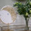 Thumbnail: Gold Leaf Circle Decor on Stand  65cm