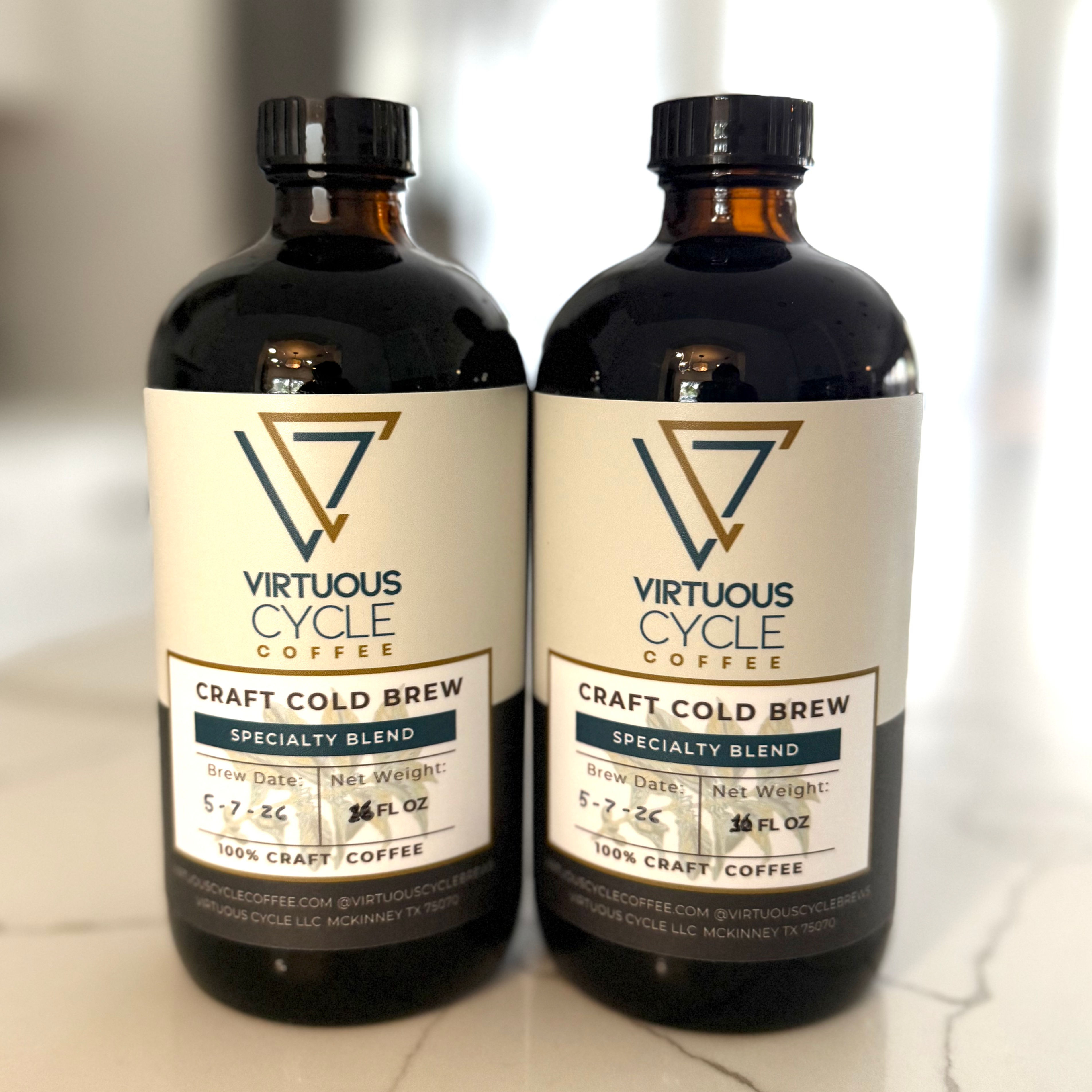 Craft Cold Brew Coffee - Seasonal Blend (Concentrate)