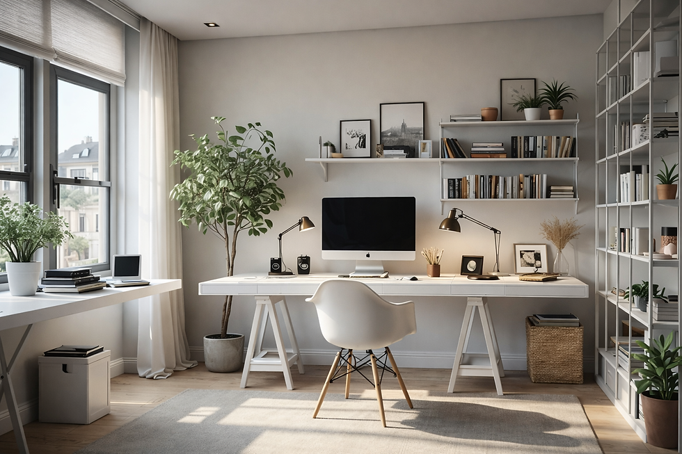 Home office organizado