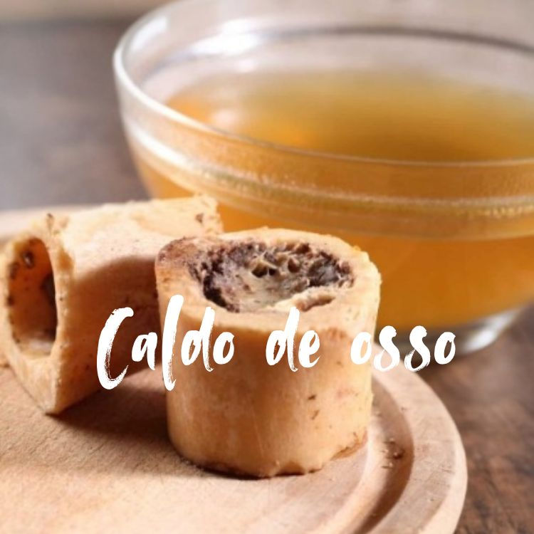 Receita de Caldo de Osso de Carnívoro caseiro