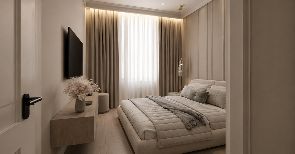Quarto Pequeno e Elegante: O Que Realmente Faz a Diferença