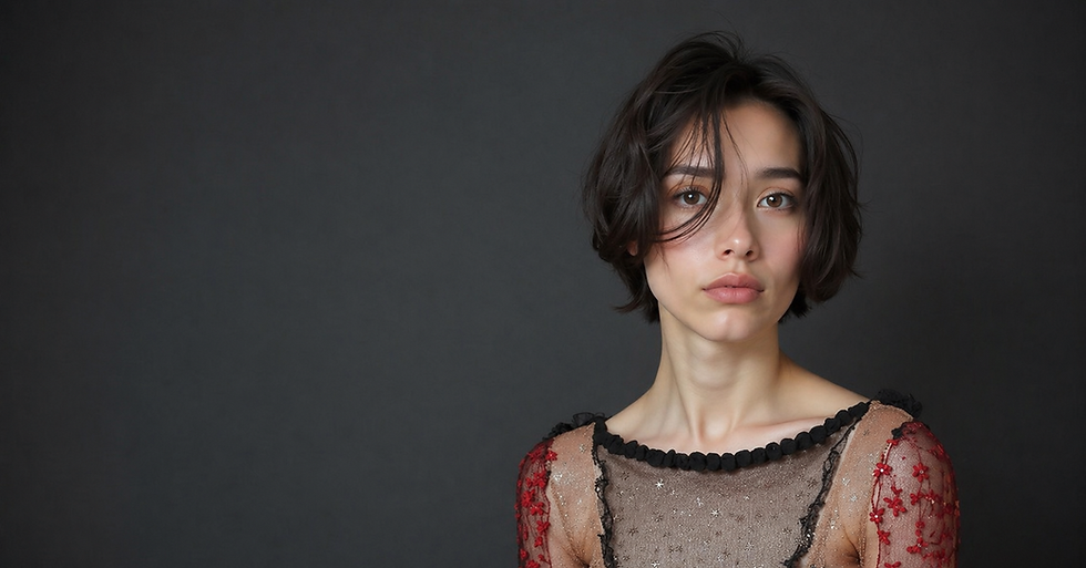 Corte de  cabelo curto feminino estilo moderno 