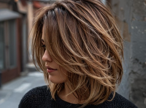 Médio em degradê com base levemente arredondada