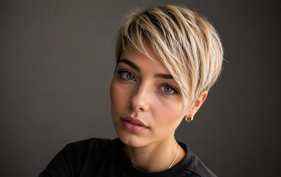 corte cabelo feminino rosto oval curto