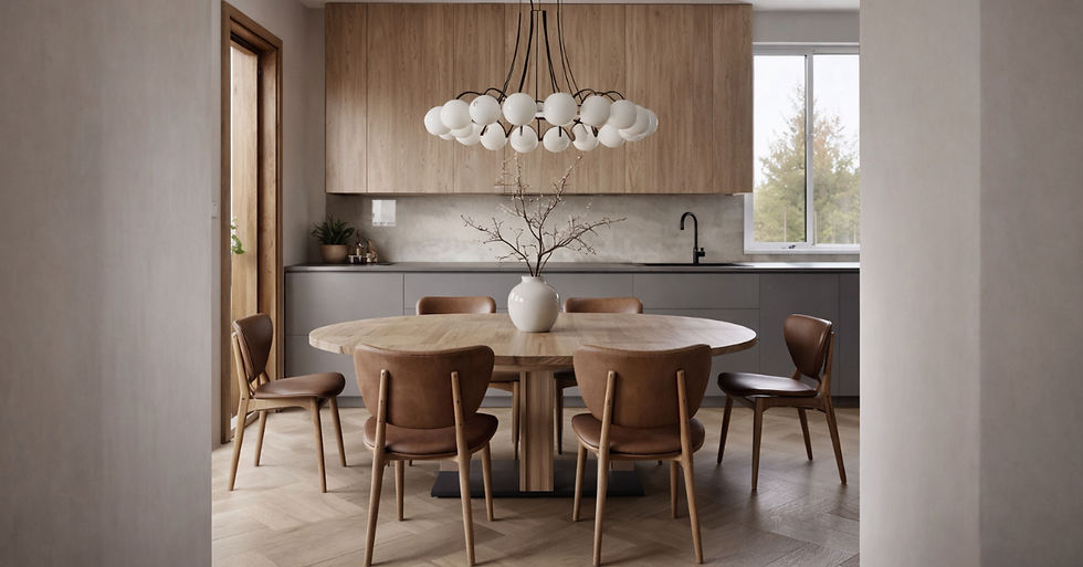 Cozinha com Ponto focal em destaque