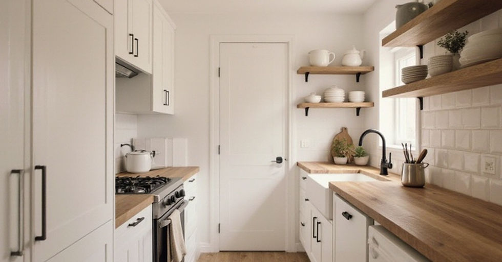 Cozinha estilo country moderno