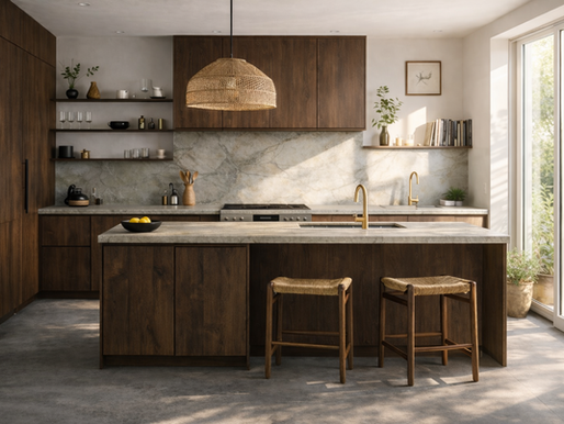 Tendências de decoração de cozinha 2026: o que realmente define os novos espaços