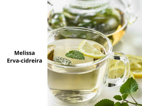 Para que serve chá de melissa / erva-cidreira(extrato e óleo)