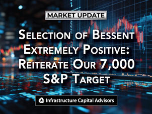 Selection of Bessent Extremely Positive: Reiterate Our 7,000 S&P Target