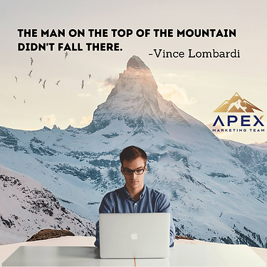 Man on Mountain Quote Image