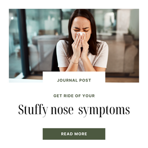 Get rid of your unwanted stuffy nose symptoms