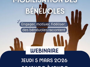 Webinaire : mobilisation des bénévoles