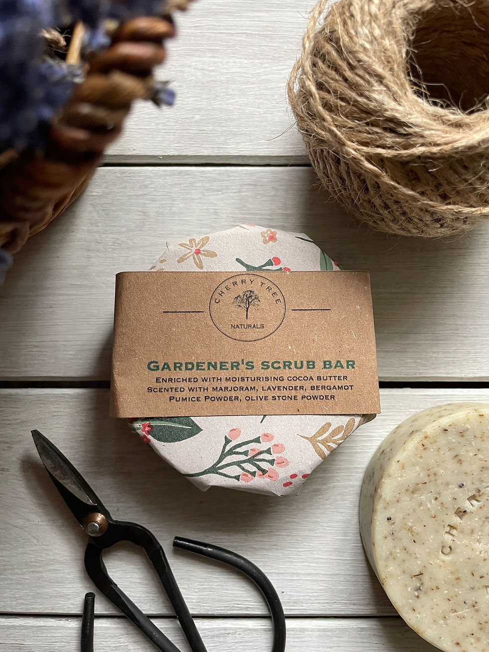 Thumbnail: Gardener's Soap, Balm, Nail Brush Gift Set