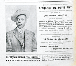 Benjamim de Oliveira na revista Fon-Fon, 1908