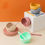 Thumbnail: Silicone Baby Plates Spoons Forks Bib Bowls Dish Cup Child Feeding Suction Kids