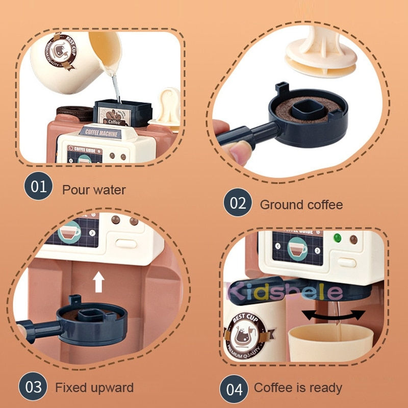 Thumbnail: Kids Simulation Coffee Play Pretend Cashier