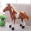 Thumbnail: 30-60cm Simulation Horse Plush Toys Cute Staffed Animal Zebra 