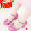 Thumbnail: Girls Bow Decor Ankle Strap Heeled Sandals For Party