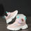 Thumbnail: Girls Butterfly Decor Hook-and-loop Fastener Chunky Sneakers