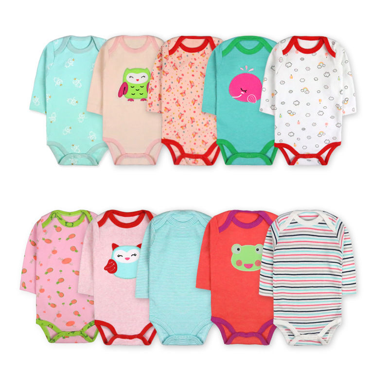 Thumbnail: Baby Rompers Long Sleeve