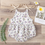 Thumbnail: Cute Baby Romper Little Girl Floral