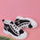 Thumbnail: Girls Contrast Binding Canvas Shoes Canvas Lace-up Front Sneakers Pink