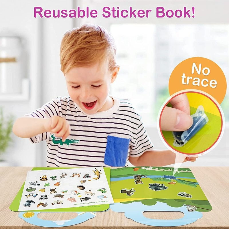 Thumbnail: Reusable Sticker Books