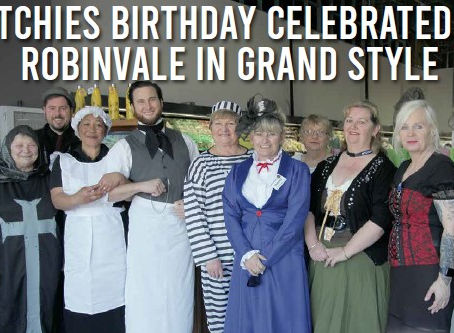 RITCHIES BIRTHDAY CELEBRATED IN ROBINVALE IN GRAND STYLE