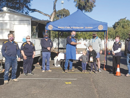 ROTARY SUPPORTS LUKE BENHAM $42k RUN