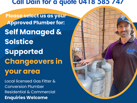 Are you switching from Natural Gas to LPG?
